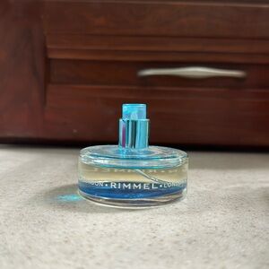 Rimmel London Cool (blue) 1 oz. spray fragrance *Rare* perfume scent